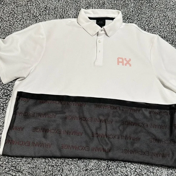ARMANI EXCHANGE POLO SHIRT - Picture 2 of 6
